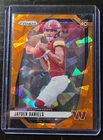 2024 Panini Prizm - Rookies Jayden Daniels #347 Orange Ice Prizm (RC)