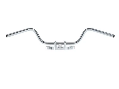 Mystichigh Guidon en Acier Chrome 25,4mm pour Kawasaki VN 1700 Voyager Custom, - Photo 1/4