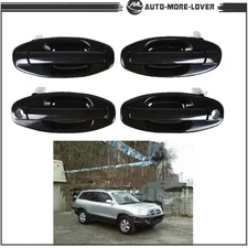 For Hyundai Santa Fe 2001-2006 Exterior Door Handles Front Rear Left Right 4pcs