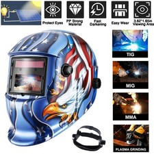 Pro Auto Darkening Welding Helmet Arc Tig mig Grinding Welders Mask Solar