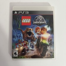 LEGO Jurassic World (Sony PlayStation 3, 2015) PS3 w/ Manual