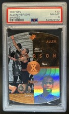 1997-98 SPx Allen Iverson Bronze #30 76ers PSA 8