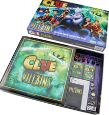 Clue: Disney Villains Edition Board Game for Kids Ages 8+, 2-6 Players (Amazo...