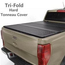 3-fold 5ft Hard Tonneau Cover For 2019-2026 Ford Ranger Truck Bed Waterproof