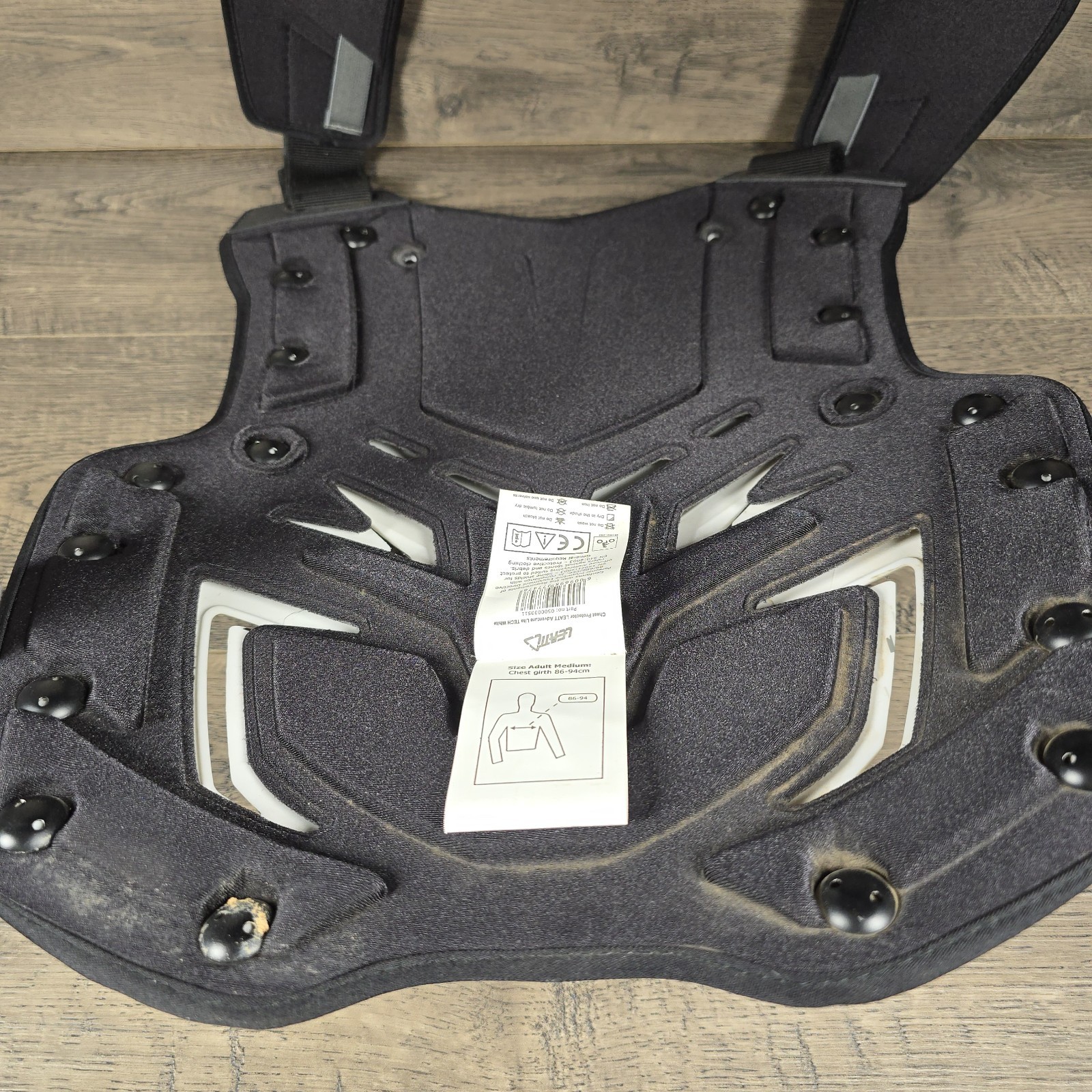 LEATT Adventure Lite TECH Medium Chest Protector Pro Armour Motorcross Dirtbike