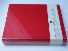 NEU & OVP !  " Semikolon " Album Medium Classic ROT Fotoalbum LEINEN Einband