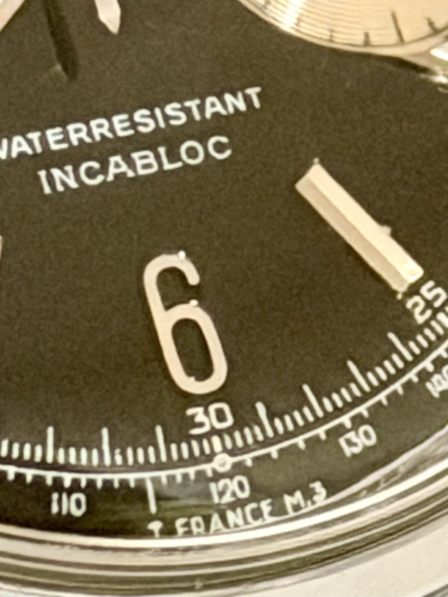 vintage sheffield chronograph Valjoux 7733 *works!* poor mans