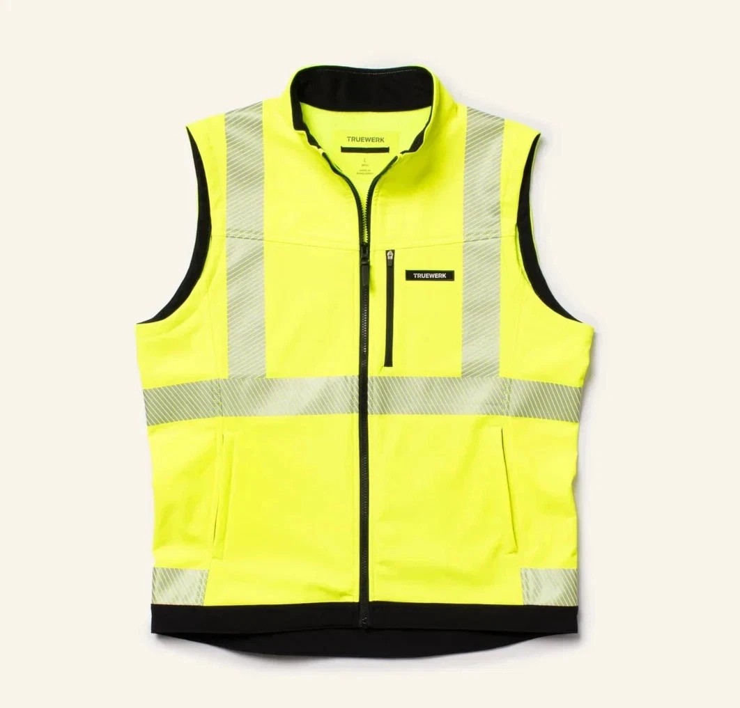 New Truewerk S3 Solution Vest High Visibility Black /Yellow Size Large MSRP$129