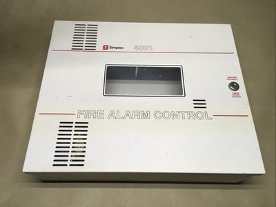Simplex 4001 4 Zone Conventional Fire Panel Annunciator ENCLOSURE W/ TRANSFORMER