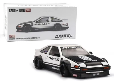 Kaido House 1/64 AE86 Sprinter Trueno Kaido Street V1 Diecast