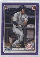 2020 Bowman Draft Purple Border 79/250 Trevor Hauver #BD-113 1bc8