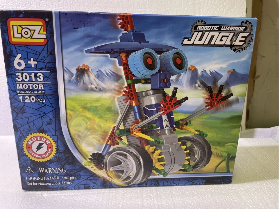 Robotic Warrior Building Block LOZ Toy Jungle Action Model 3013 120pc Sealed - Image 2 of 4