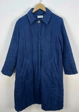 Toast Cotton Denim Style Coat Jacket Womens Size 8