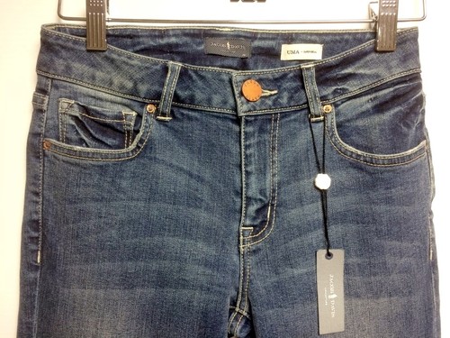 ¡Nuevo! Pantalones de mezclilla para mujer JACOB DAVIS UMA Super Bell etiqueta: 26 medidas: 25x33 - Imagen 3 de 5