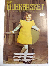 Baby Set Dress Shawl The Workbasket Magazine Knit Crochet VTG June 1973 9 38
