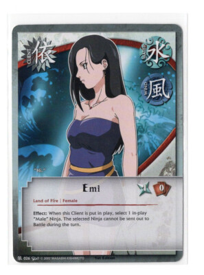 NARUTO ナルト トレーディングカード No.26 Naruto Card - 2002 Emi 026 - Shonen Jump Dream Legacy Anime