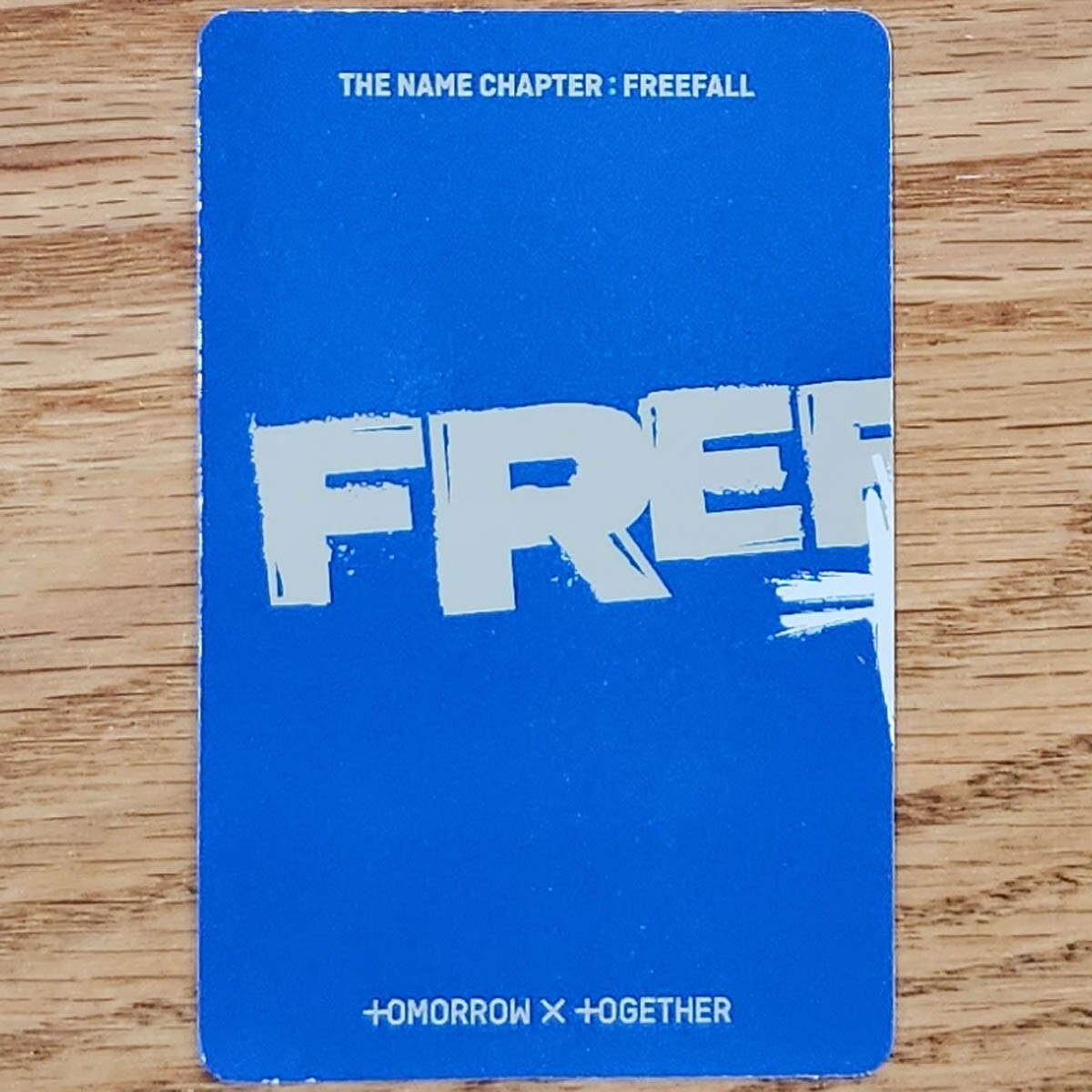 Beomgyu Official Photocard TXT The Name Chapter : Freefall Weverse