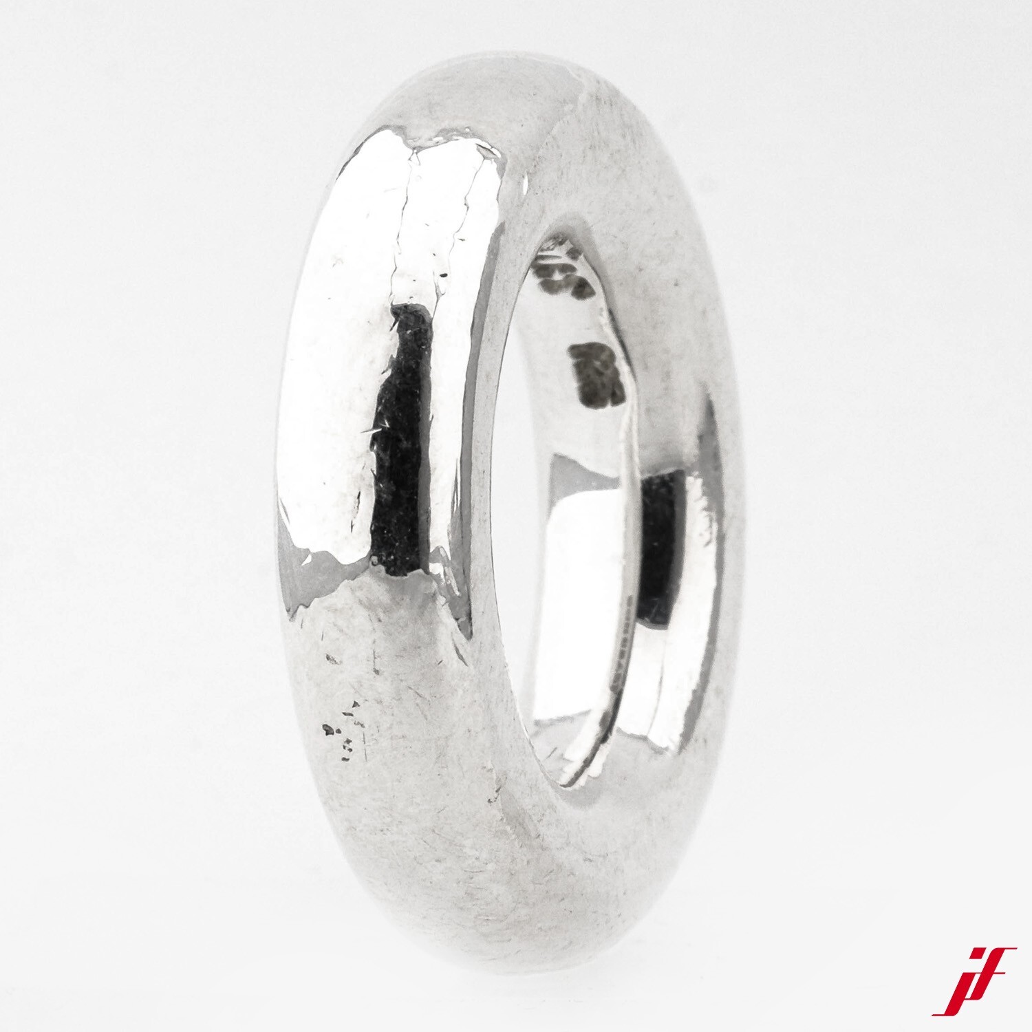 Ring Solid Without Decorations Schubart 925er Ste… - image 1