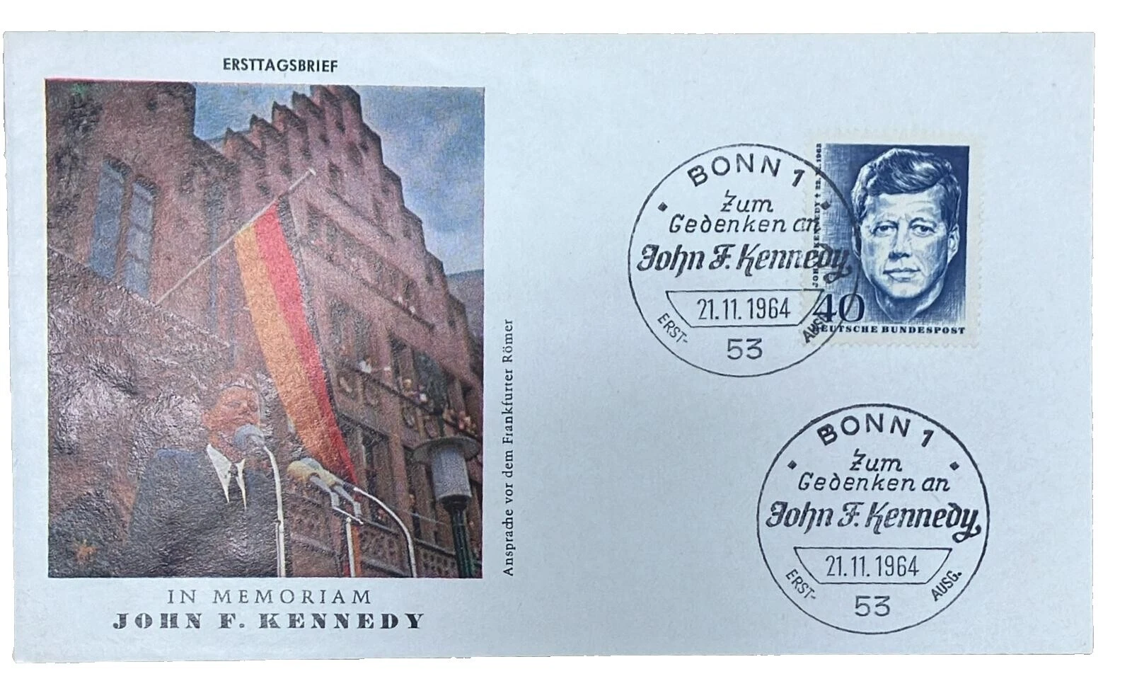 XF/S (Extremely Fine/Superb) German & Colonies First Day Cover Stamps