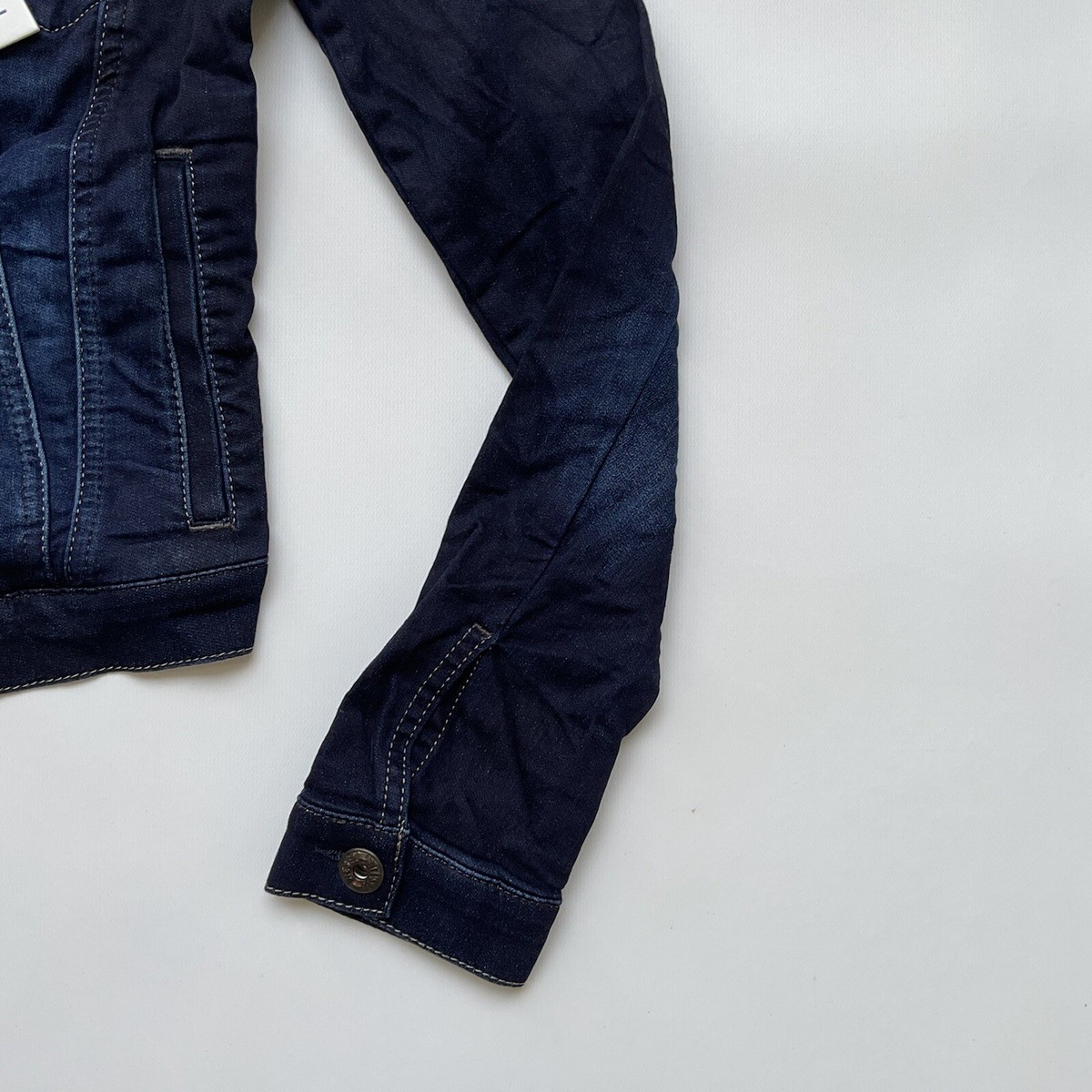 DIESEL Jogg Jeans デニム ブルゾン レディース Mサイズ Women's High-neck JoggJeans jacket | Blue | Diesel