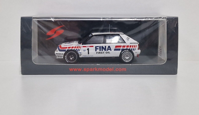 Spark 1:43 Model Car Rally Lancia Delta HF Tour De Corse 1991
