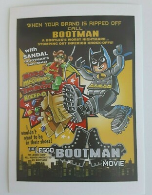 GPK Garbage Pail Kids wacky packages Network Spews leggo bootman #16