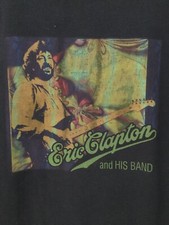 Eric Clapton T Shirt Mens XL & HIS BAND Rock N Roll Band Concert
