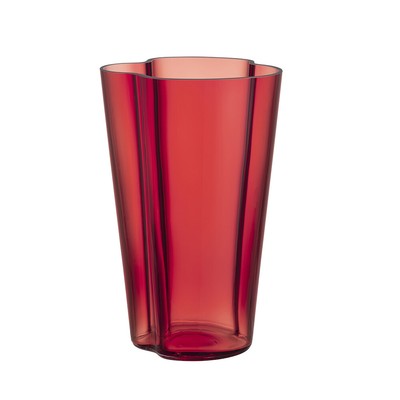 NEW iittala Alvar Aalto Vase 22cm Cranberry | eBay