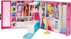 Barbie Closet Cupboard Playset with 30+ Accessories, 5 Complete Looks, GPM43 NEW