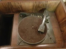 MOBILE RADIOGRAMMOFONO  VALVOLE X RESTAURO SUPER TRI ONDA C.G.E. NON FUNZIONANTE