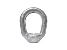 3/4" Lifting Eye Nut Drop Forged Galvanized Threaded Fastener - Pack of SIX