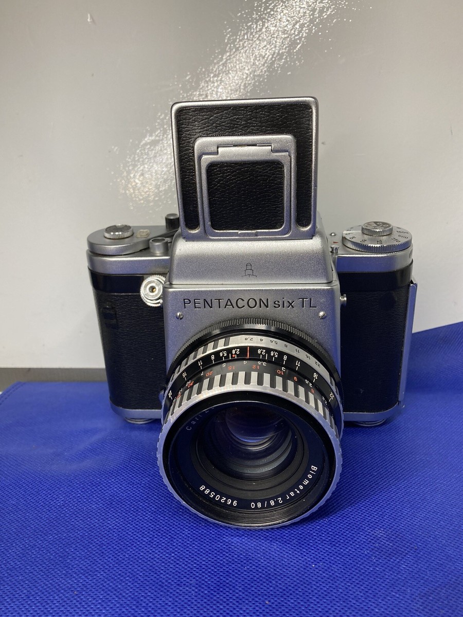 Pentacon SIX TL Medium Format SLR Carl Zeiss Jena Biometar Pentacon SIX TL Medium Format SLR Carl Zeiss Jena Biometar