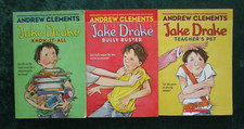 LOT 3 PB JAKE DRAKE CHILDREN'S SERIES BY ANDREW CLEMENTS: KNOW-IT-ALL ++