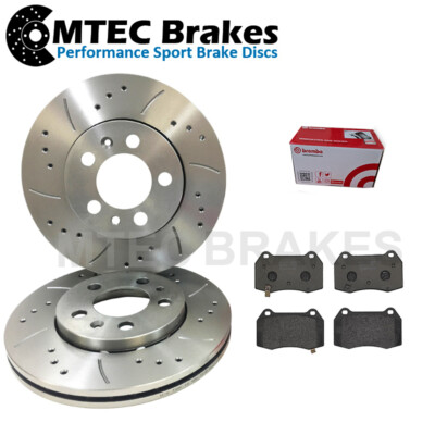 Honda Integra DC5 Typ R Bremsscheiben Vorne Brembo Beläge Gelocht Gerillt 01-07