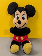 Vintage Walt Disney Mickey Mouse Plush - California Stuffed Toys - Made In USA