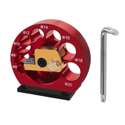Dowel Maker Jig Kits Adjustable Drill Milling Dowel Round Rod Auxiliary Tool