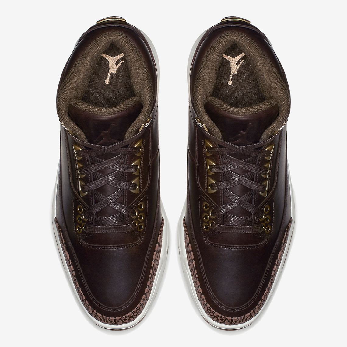 Nike MEN'S JORDAN 3 RETRO Golf Premium Brown SIZE 10.5 BRAND Nike MEN'S JORDAN 3 RETRO Golf Premium Brown SIZE 10.5 BRAND