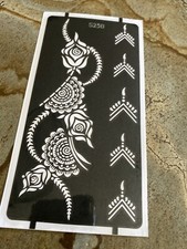 Henna Stencil S258
