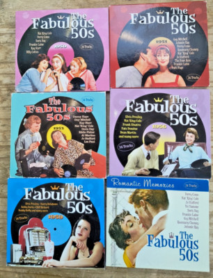 THE FABULOUS 50s x 6 (1950, 51, 52, 56, 59) DORIS DAY LES PAUL ELVIS PRESLEY