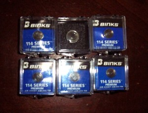 BINKS 114 AIR ASSIST AIRLESS TIPS       NEW   LOT OF 6