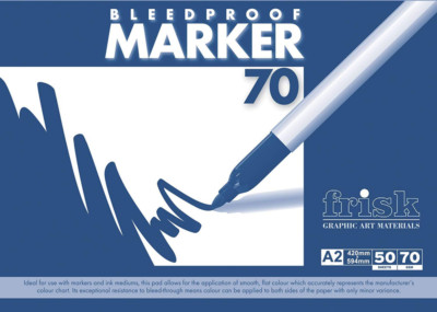 Frisk Bleedproof Marker Pad - A1