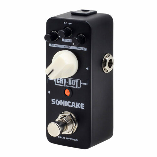 SONICAKE Auto Wah Pedal Gitara Efekty basowe Pedal Koperta Filtr Funky Cry-Bot - Zdjęcie 1 z 7