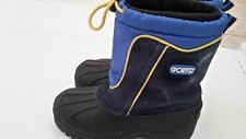 Sporto Boys Size 2 Snow Winter Boots "Snowplay" Boys Blue RN 120713