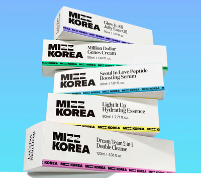 Mizz Korea K-Beauty Glow (New In Box) - 5 Different Steps