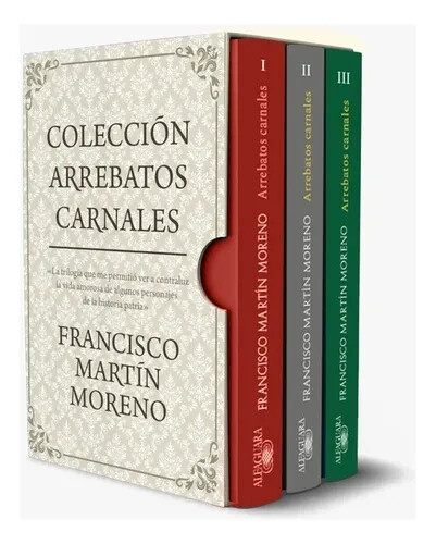 Saga Paquete Colección Arrebatos Carnales By Martín Moreno Francisco - Picture 1 of 1