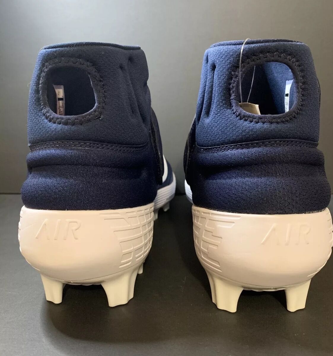 Nike Men's Blue Alpha Huarache Elite 2 Baseball Cleats Nike Men's Blue Alpha Huarache Elite 2 Baseball Cleats