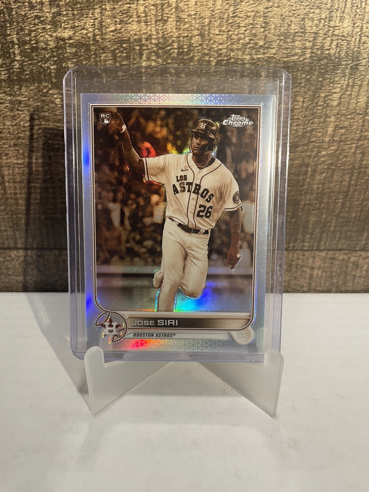 2022 Topps Chrome #204 JOSE SIRI Sepia Refractor RC
