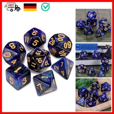 DND Dice Polyhedral Dice Set - 7 Pieces for Dungeon and Dragons MTG RPG D&D D...