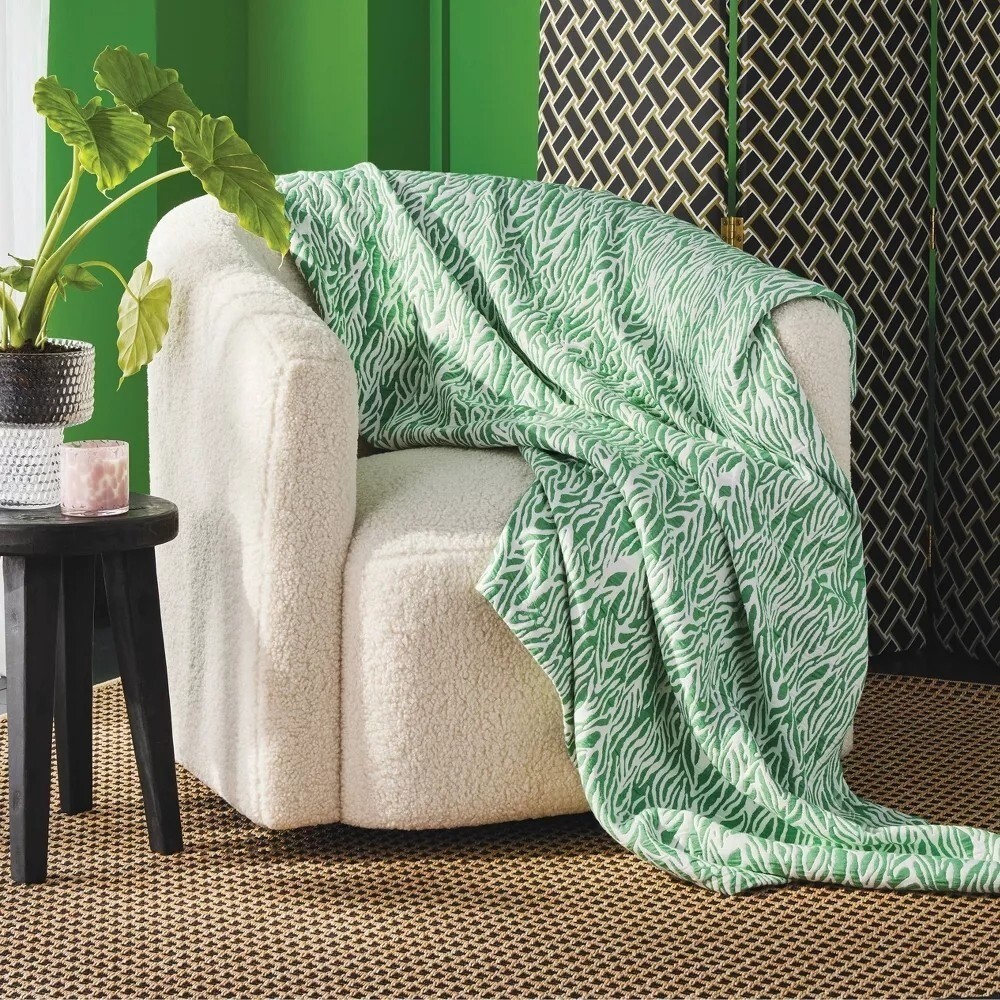 Diane von Furstenberg DVF for Target Sea Twig Green Matelasse