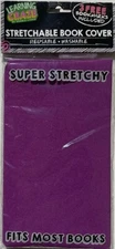 Learning Craze Stretchable Fabric Book Cover (Reuseable Washable) 8" x 10"
